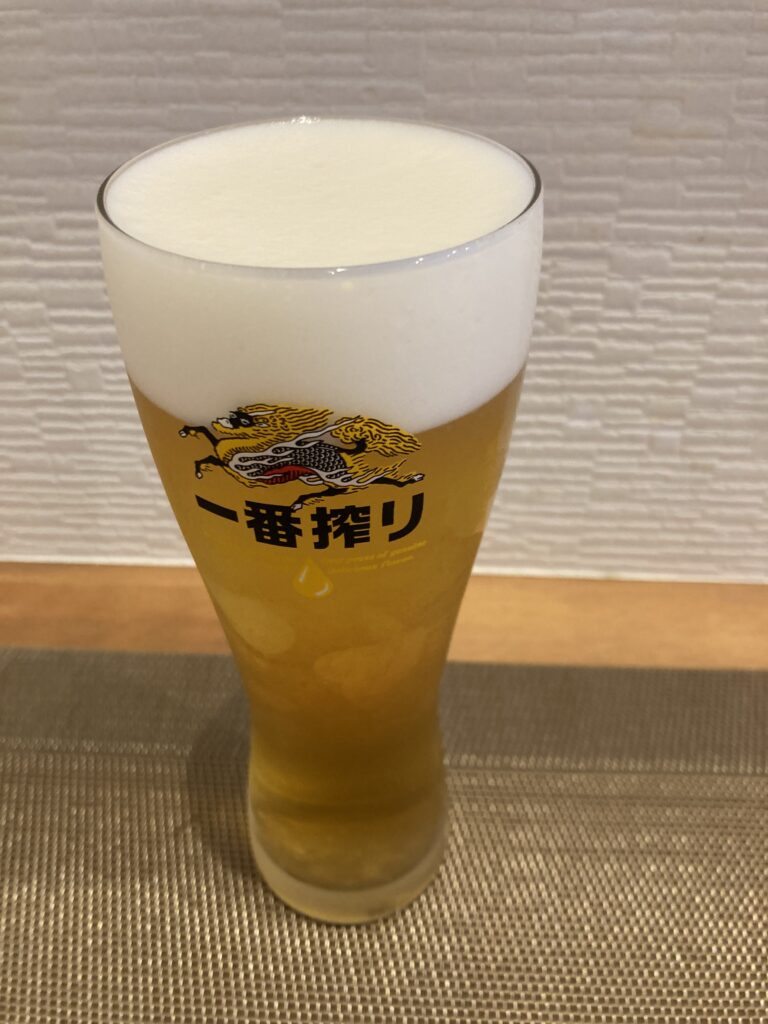 麒麟一番搾り、生ビール